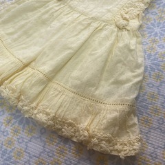 90cm babyGAP 花ワンピースの画像