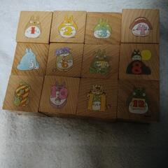 希少 木の絵あわせ トトロ 木製のパズル ジグソーパズル 知育玩具の画像