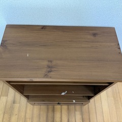 アンティーク調シェルフ 90x58x30の画像