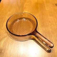 VISION 岩城硝子 超耐熱ガラス パイロセラム 両手鍋1.5L＆フライパンの画像