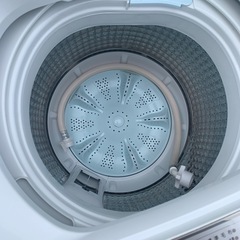 動作確認済み　AQUA 洗濯機 AQW-GS50JBK 5.0kg 2021年製　一人暮らしの画像