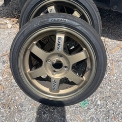 RAYS TE37 100ピッチ4穴　15×6.5Jの画像