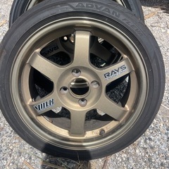 RAYS TE37 100ピッチ4穴　15×6.5Jの画像