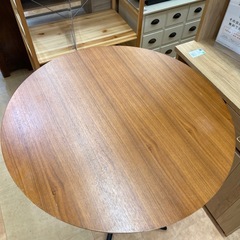 カフェテーブル　一点セット　ブラウン　程度B　の画像
