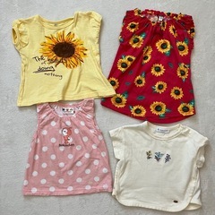 女の子　トップス＆パンツ　12点セットの画像