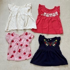 女の子　トップス＆パンツ　12点セットの画像