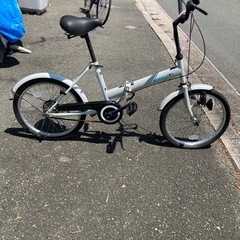 折りたたみ自転車２０インチの画像