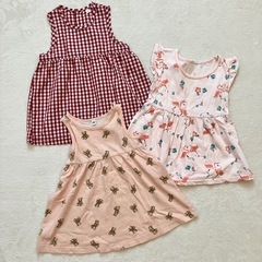 女の子　ワンピース9点セットの画像