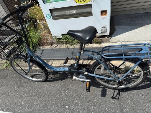 パナソニック電動自転車20インチ ブルー