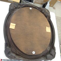 アンティーク風 ウォールミラー 鏡 壁掛け 金色の画像