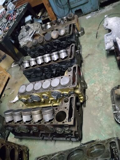 MB-113SL-エンジンブロツク販売-Mベンツ純正が基本ですね-現状-各種加工後の販売