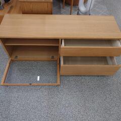 ジモティー見た！で5%OFF【テレビボード】無印良品 MUJI ローボード テレビ台 ナチュラル の画像