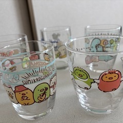 すみっコぐらし　グラス　食器類まとめ売り　ピザーラの画像