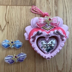 超美品☆キミとアイドル変身♥アイドルハートブローチスペシャルセットの画像
