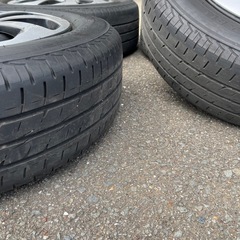 日産キューブ、ノート　夏タイヤ4本の画像