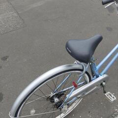 26インチ 🚲 中古 自転車 9,800円 🔁3段切替 🔑鍵新品 💡ライト付 新規防犯登録料コミ 899の画像