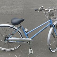 26インチ 🚲 中古 自転車 9,800円 🔁3段切替 🔑鍵新品 💡ライト付 新規防犯登録料コミ 899の画像