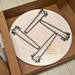 ローテーブル 丸60cm 折りたたみの画像