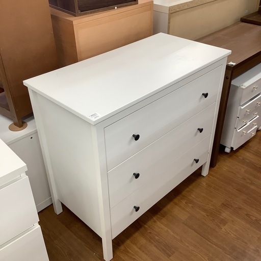 IKEA イケア 3段ローチェスト KOPPANG コッパン【トレファク 川越店】