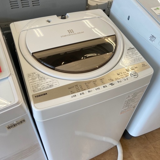 TOSHIBA   全自動洗濯機　2022年製　6.0kg