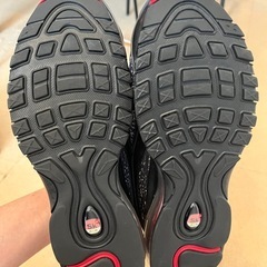 SKEPTA × NIKE AIR MAX DELUXE BLACK/DEEP REDの画像