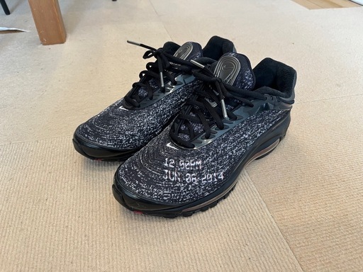 SKEPTA × NIKE AIR MAX DELUXE BLACK/DEEP RED