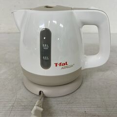 ティファール 電気ケトル BF805 0.8L 1250W 白色 動作確認済 電気湯沸器 T-fal APRECIA キッチン家電 湯沸かし 20 Y2088の画像