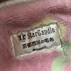 京都西川の毛布　冬用　掛け布団の画像