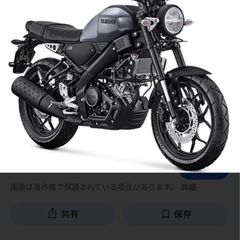 xsr155純正マフラーの画像