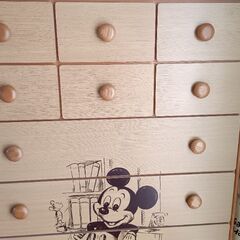 ミッキーマウスたんすの画像