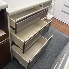 配達可【美品！】【キッチンカウンター】クリーニング済み【管理番号11408】町の画像