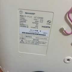 まだ動く、色あせたテレビの画像