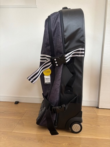 【未使用品】アディダス 大容量トロリーバッグ XLサイズ（コベルコスティーラーズ ロゴ入り） 未使用品】アディダス 大容量トロリーバッグ XLサイズ（コベルコ