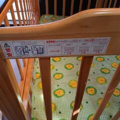 ベビーベット　木製の画像
