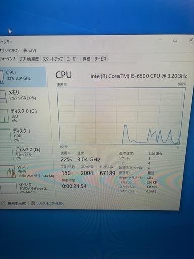 デスクトップ　ゲーミングPC 本体