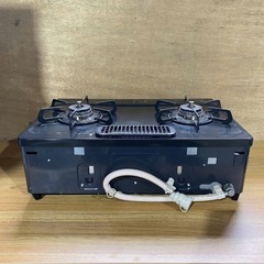 Paloma（パロマ）ガスコンロ 都市ガス用 IC-S37BM-2R 2022年製の画像