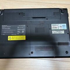 SONY　VAIO　VPCEB17FJ　windows7　の画像
