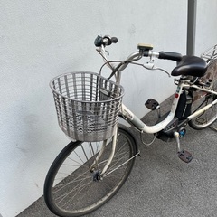 【激安・早い者勝ち】電動アシスト自転車　ヤマハの画像