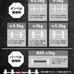 【無料で差し上げます】ダンベル5kg×2 の画像