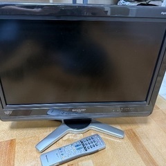シャープ　AQUOS20型テレビの画像