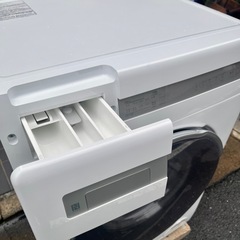 【武蔵小山】NITORI ニトリ 2024年製 ドラム洗濯機 全自動 乾燥機能付き 高年式 最新モデル　NITORI Drum Washing Machine 2024 Automatic Dryer Function High-spec Model  洗濯機　ドラム式洗濯機　ドラム　nitori　乾燥付き　全自動洗濯機　ドラム式　ドラム型　ニトリ洗濯機　NITORI washing machine　NITORI drum washer　NITORI dryer washer　automatic washの画像
