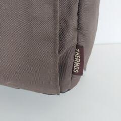 25*80110 THERMOS 保冷ショッピングカート ブラウン×ピンク の画像