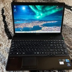 SONY VAIOノートパソコンの画像
