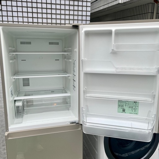 《売約済》【武蔵小山店】冷蔵庫　3ドア冷蔵庫　Panasonic　パナソニック冷蔵庫　NR-C343GC　冷凍冷蔵庫　大型冷蔵庫　ファミリー向け　Panasonic refrigerator　Panasonic 3-door　Panasonic fridge　Panasonic NR-C343GC