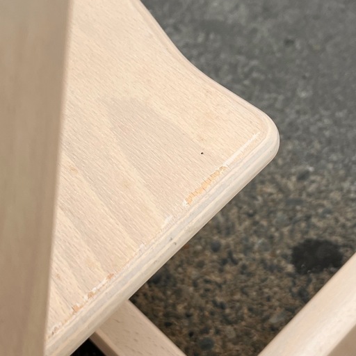 売約済み【武蔵小山店】ストッケ トリップトラップ ホワイトアッシュ ホワイト 座面カバー 付き stokke STOKKE trip 