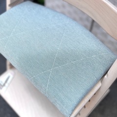 【武蔵小山店】ストッケ トリップトラップ ホワイトアッシュ ホワイト 座面カバー 付き stokke STOKKE trip trap TRIP TRAP 椅子 イス 子供椅子 高さ調整 可能 キッズ チェア 育児 の画像