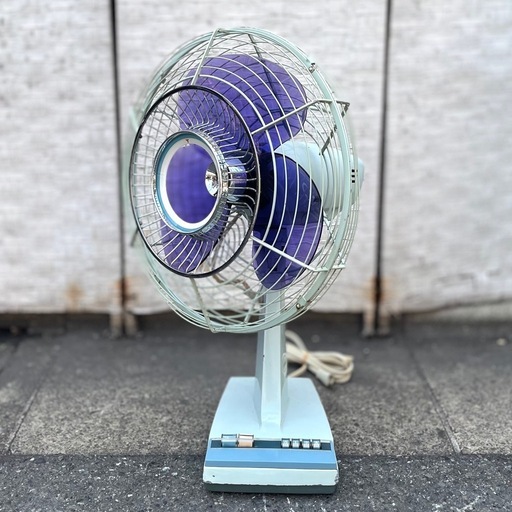 《売約済》【武蔵小山店】MITSUBISHI 三菱電機 ミツビシ 扇風機 レトロ 昭和  レトロ扇風機　美品　希少　レトロ家電