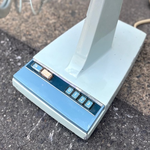 《売約済》【武蔵小山店】MITSUBISHI 三菱電機 ミツビシ 扇風機 レトロ 昭和  レトロ扇風機　美品　希少　レトロ家電