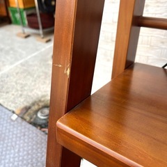 【武蔵小山店】(B)オープンラック ウッドシェルフ 棚 ディスプレイラック 5段 の画像