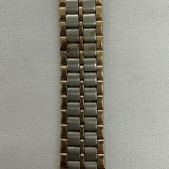 【電池切れ/現状お渡し】Gianni Accardi ジャンニ・アッカルディ MILANO QUARTZ GA-02L ACCARD1 ステンレスバック レディース 腕時計 アナログ 小ぶり 文字盤約20.5mm 全長約19.8cm ゴールド×シルバー 2トーン ブレス ウォッチ ファッション ビンテージ かわいい 上品の画像